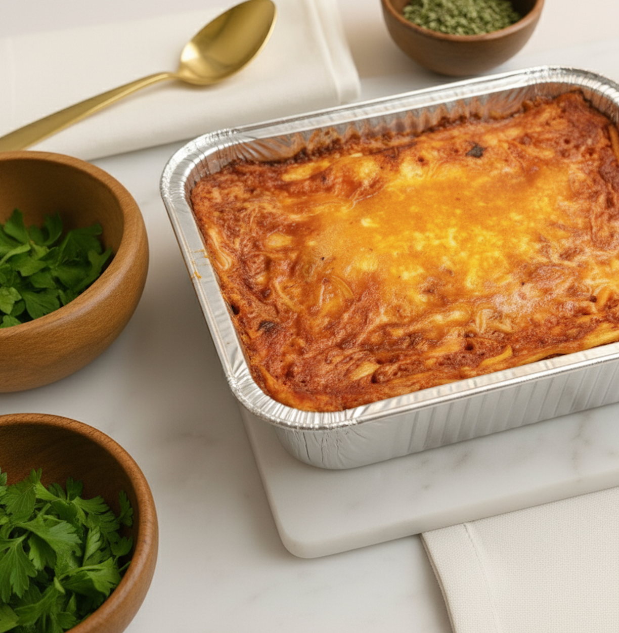 Lasaña Boloñesa Mechada